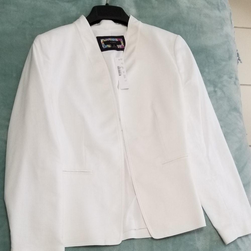 J.Crew Going-out blazer in stretch linen